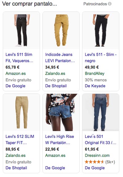 agencia para anuncios google shopping en Sevilla