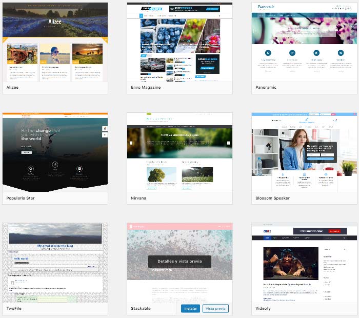 Plantillas WordPress Consultoria Seo Sevilla