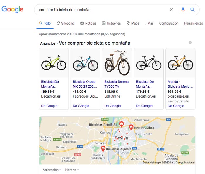 Crear campañas de Google Shopping