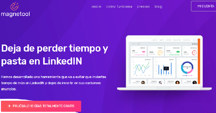 Herramientas para automatizar acciones en LinkedIn Magnetool