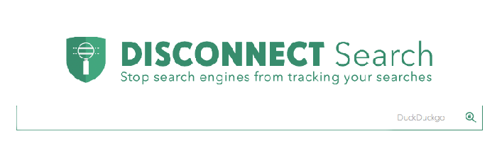 navegacion privada internet Disconnect Search