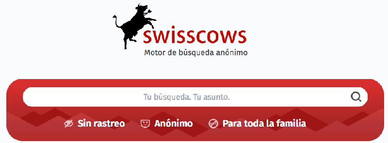 navegacion privada internet Swisscow