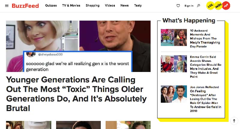 Cómo encontrar palabras clave en Buzzfeet