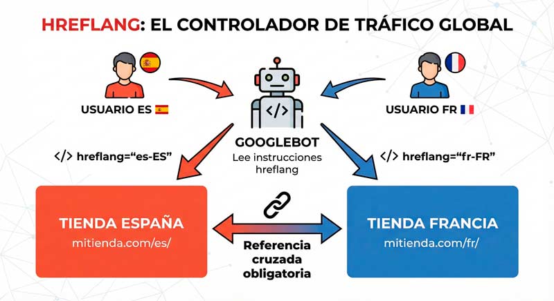 SEO multitienda: cómo vender fuera sin duplicar tu desastre